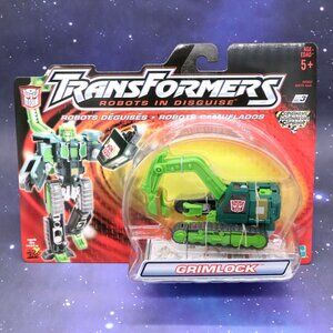 Transformers Grimlock Action Figure Robots In Disguise MOC 2001 Hasbro
